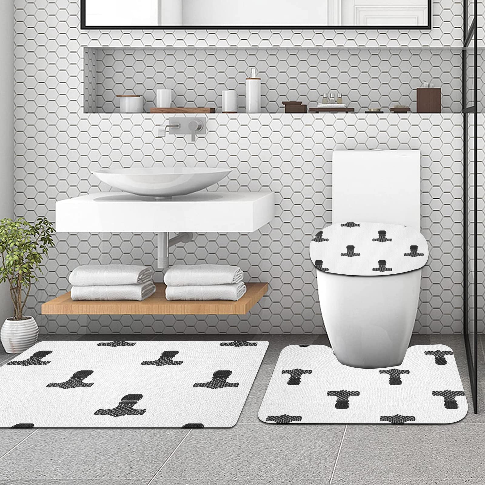 Delft Cat Bath Mat: A Purr-fect Addition to Your Bathroom
