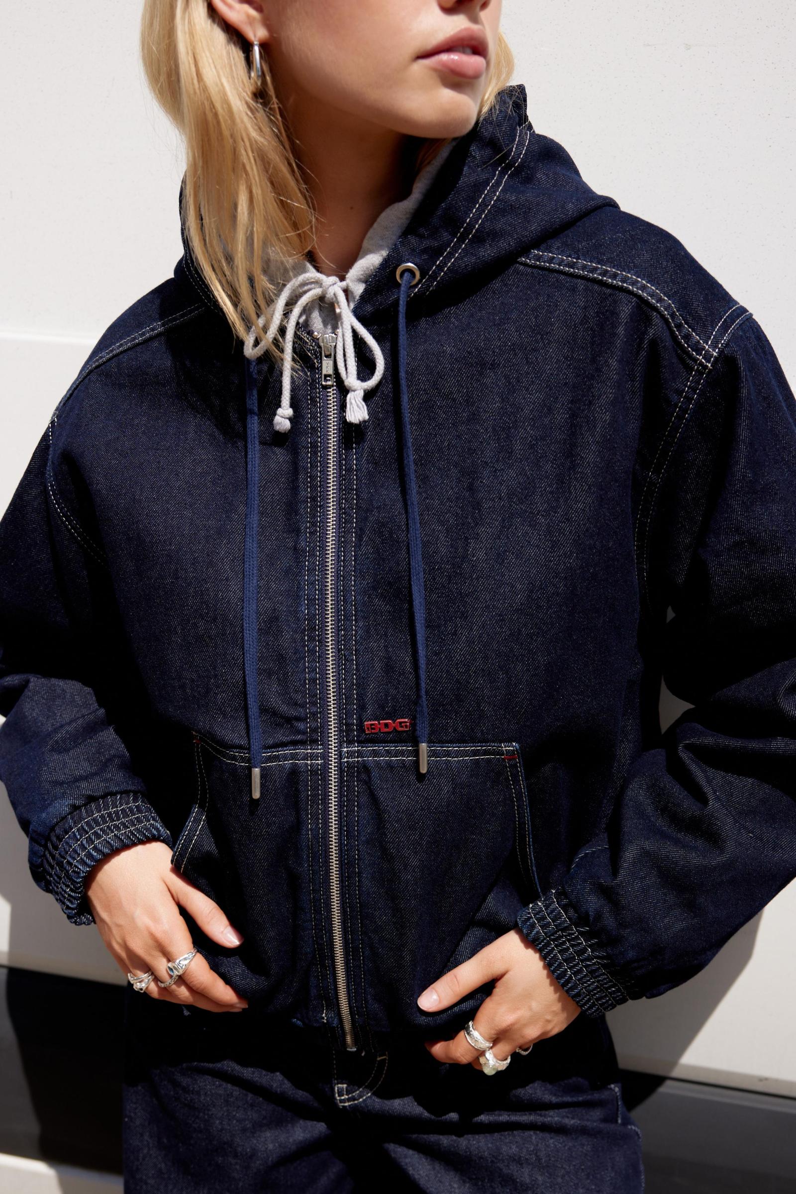 The BDG Daria Denim Hooded Zip-Up Jacket: Style, Comfort, and Everyday Cool