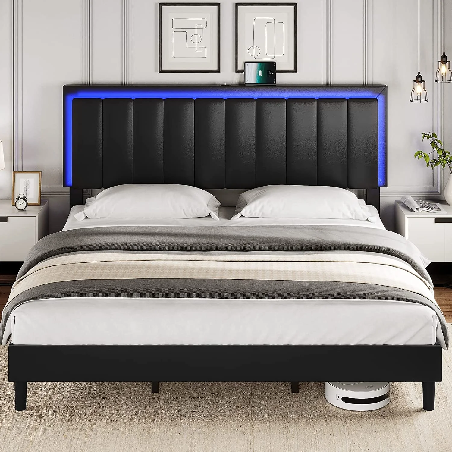 Ruby Layered Queen Storage Headboard: The Perfect Blend of Style and Functionality