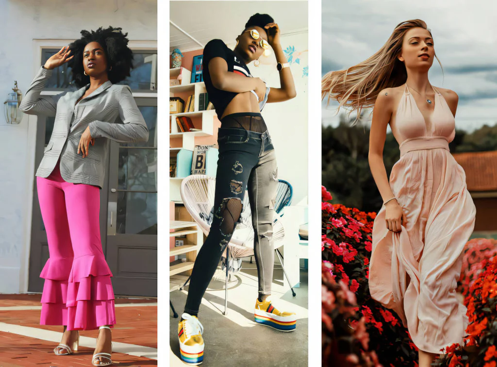 Kindly place my website name 'truefashionstory' on the images as a watermark