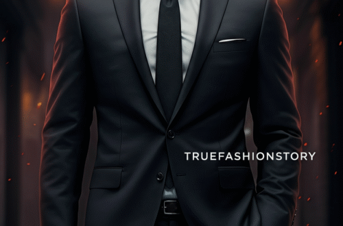 Elegant dark suit hanging perfectly tailored, john wick style, men's fashion, sophisticated menswear