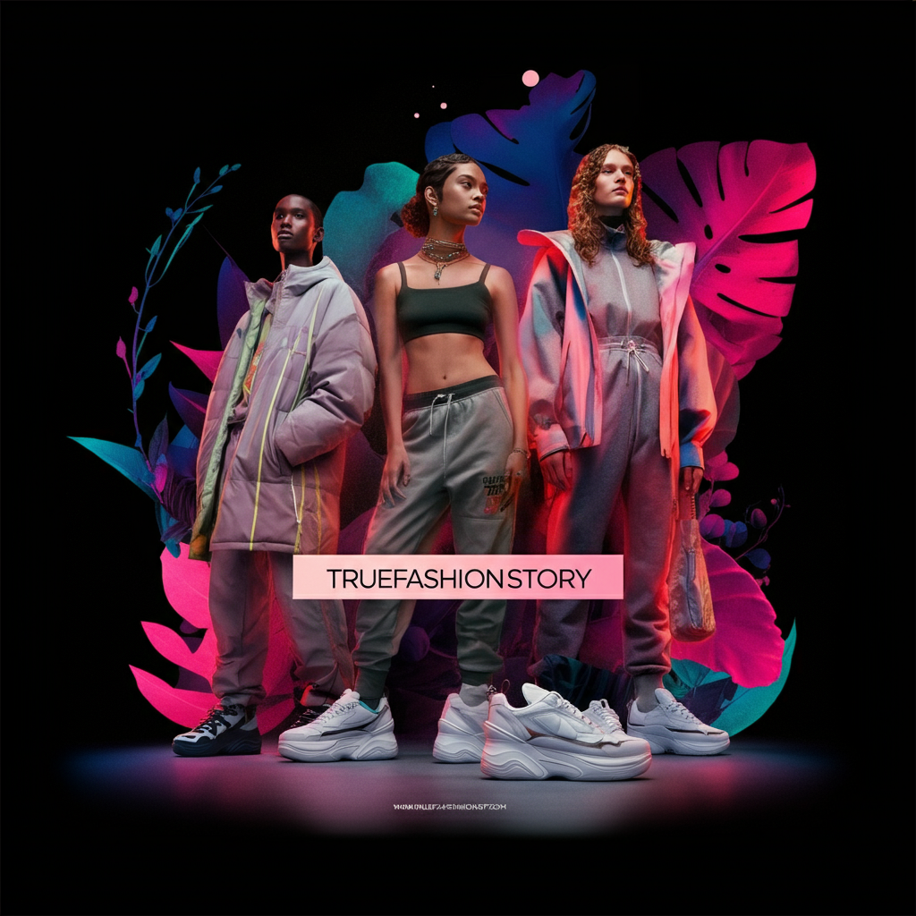 Popular fashion trends 2025, sustainable clothing, athleisure, statement jewelry, platform shoes