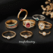rings, jewelry, fashion, trends, styles, gold, silver, gemstones, stackable