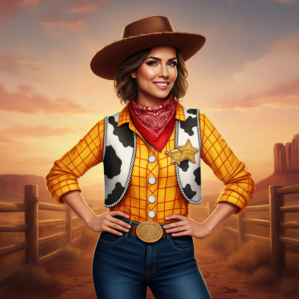 woody costume womens
