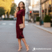 The Ultimate Guide to Styling a Burgundy Dress