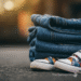 kids stacked jeans