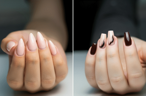elegant acrylic nails
