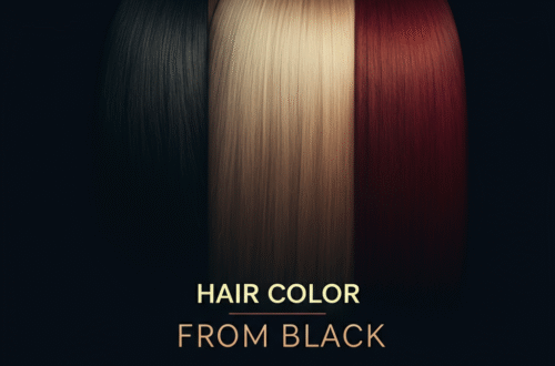 hair color from black