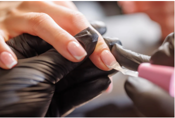 showcasing long, healthy-looking nails