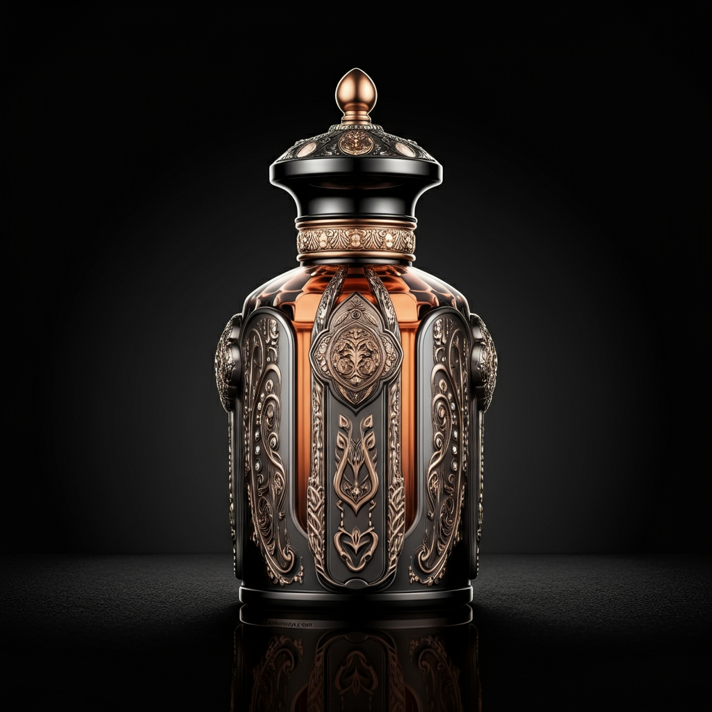 A luxurious bottle of Xerjoff Naxos elegantly displayed with hints of honey and lavender.